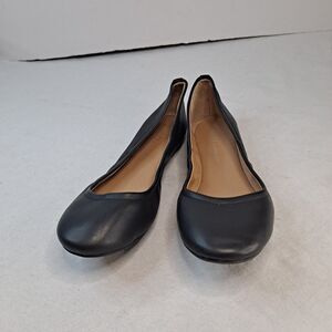 Rohb Corsica-990 Ballet Flats by Joyce Azria Womens Sz 8M Black Slip-on Shoes